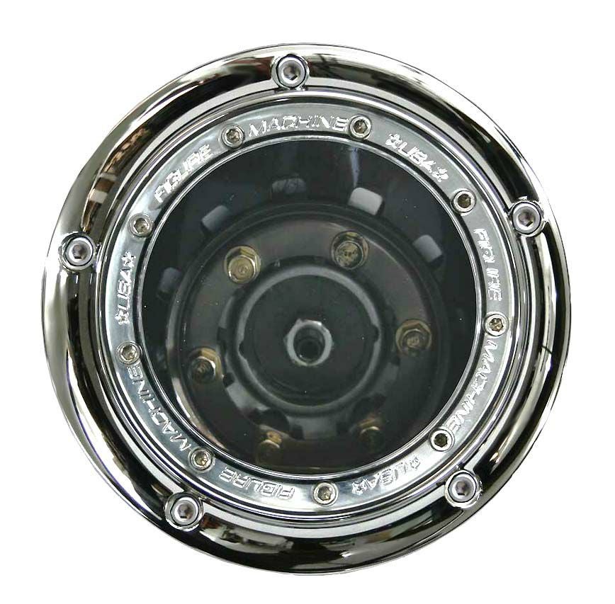 Figure Machine VISION ダービーカバー ナロープライマリー用　クローム-02