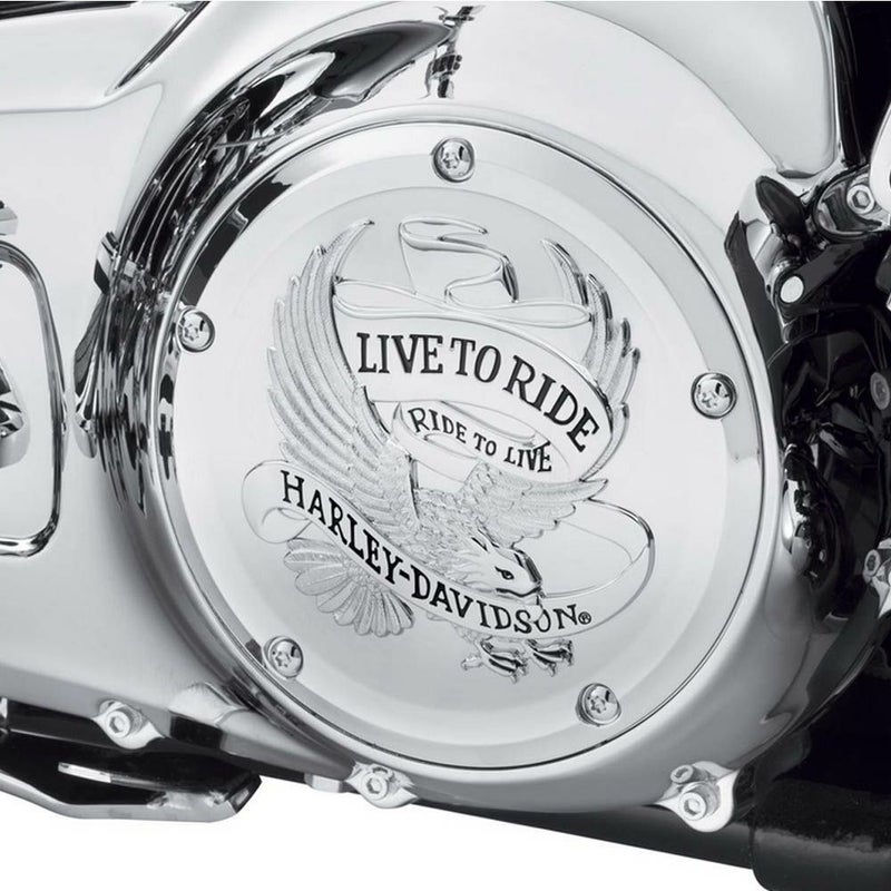 LIVE TO RIDE・コレクション ダービーカバー クローム 2016～2018ツーリング-01