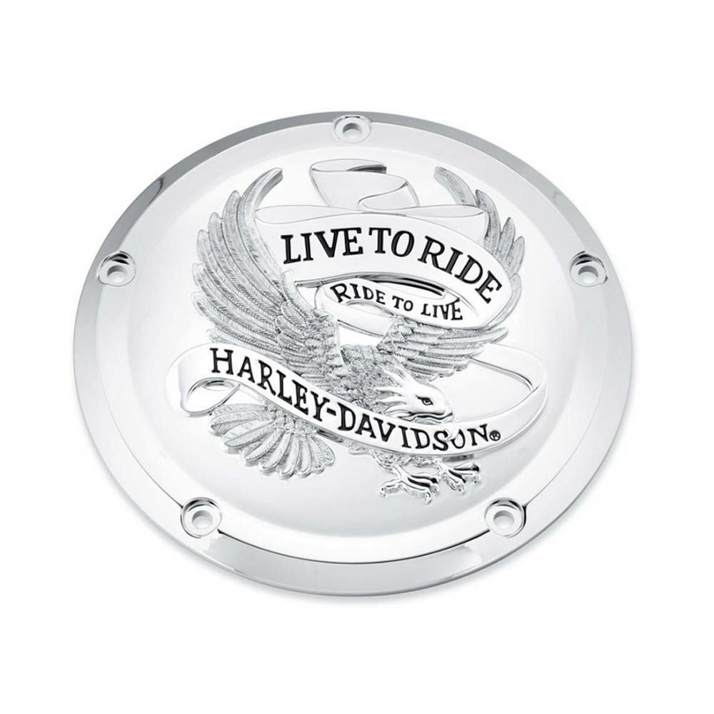 LIVE TO RIDE・コレクション ダービーカバー クローム 2016～2018ツーリング-02