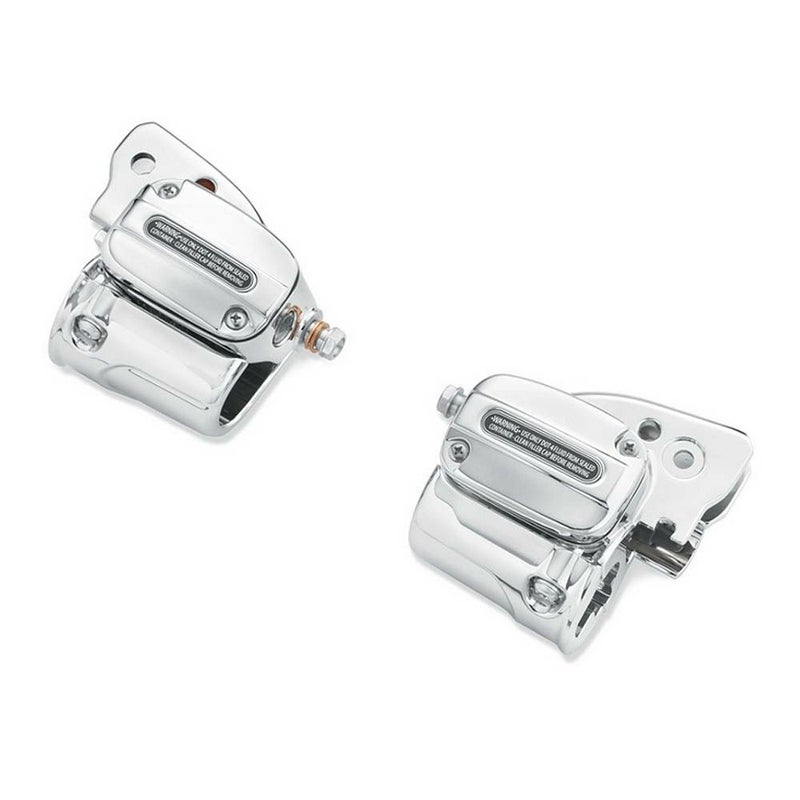 クローム・クラッチブラケット＆マスターシリンダー・リザーバーキット　FLTR-01