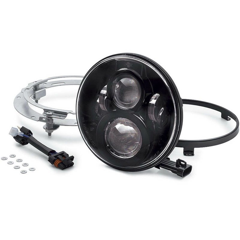 7インチ・デーメーカー・プロジェクターLEDヘッドライト　ブラック-01