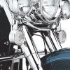 Drag Specialties ウインカーレンズ　フラット　クリア-01