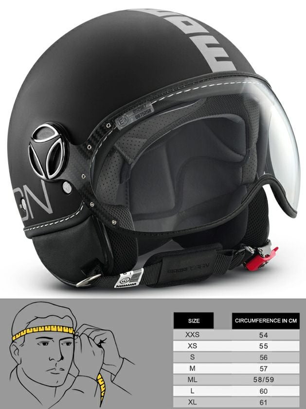 モモ デザイン(MOMO DESIGN) ジェットヘルメット FGTR CLASSIC マット
