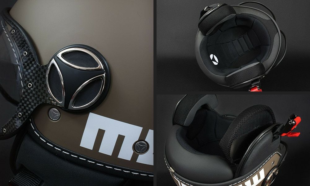 モモ デザイン(MOMO DESIGN) ジェットヘルメット FGTR CLASSIC マットブラック(SEL-MOMO-CLASSIC-MB)-03