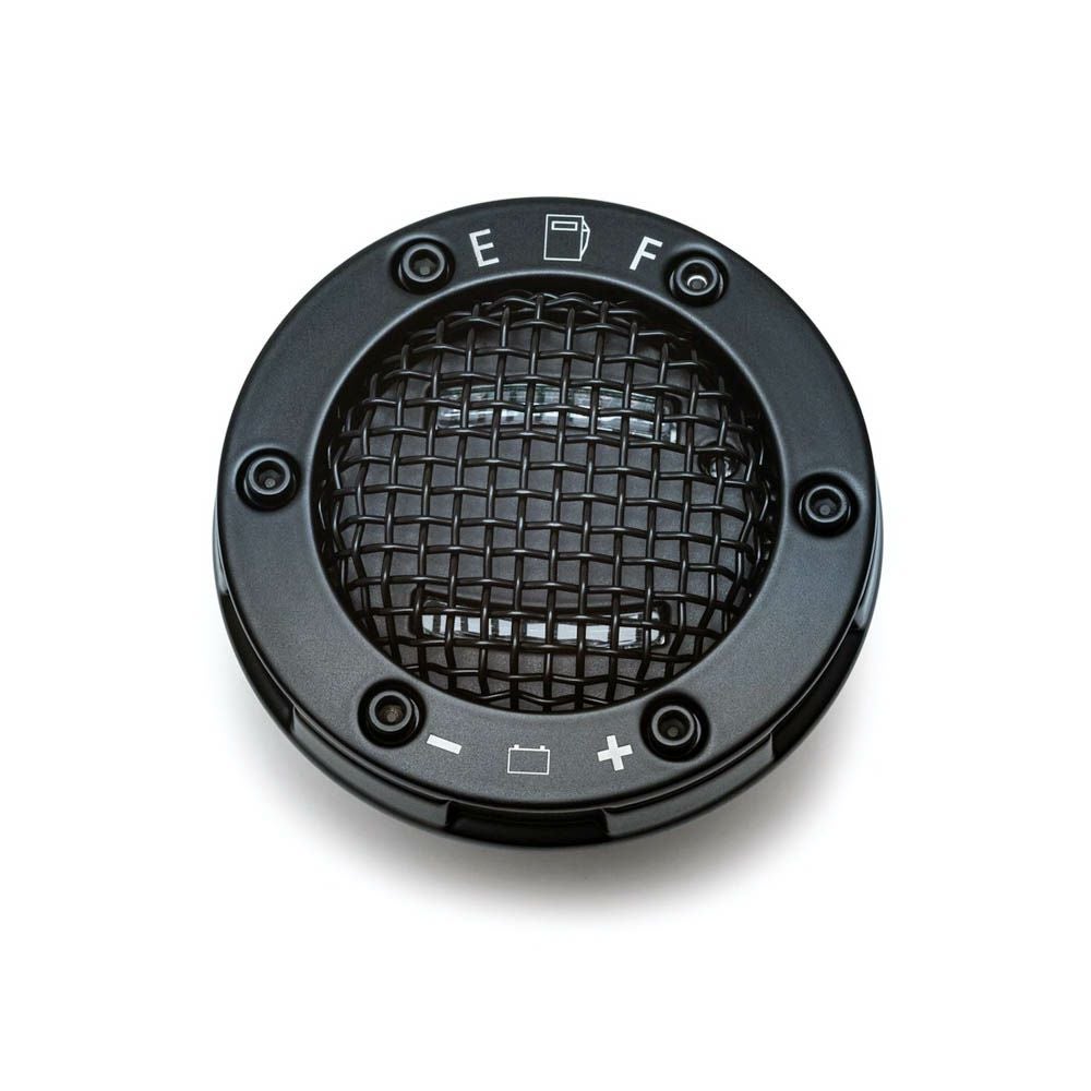 Kuryakyn メッシュ　LEDフューエル、バッテリーゲージ　ブラック-02