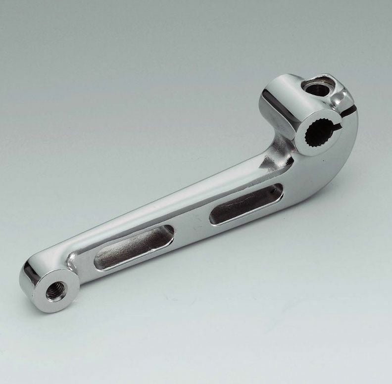 キジマ アルミブレーキアーム フォワードコントロール車用 ブラック