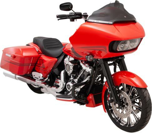 KLOCK WERKS FLAREウインドシールド 9インチ ダークスモーク-02