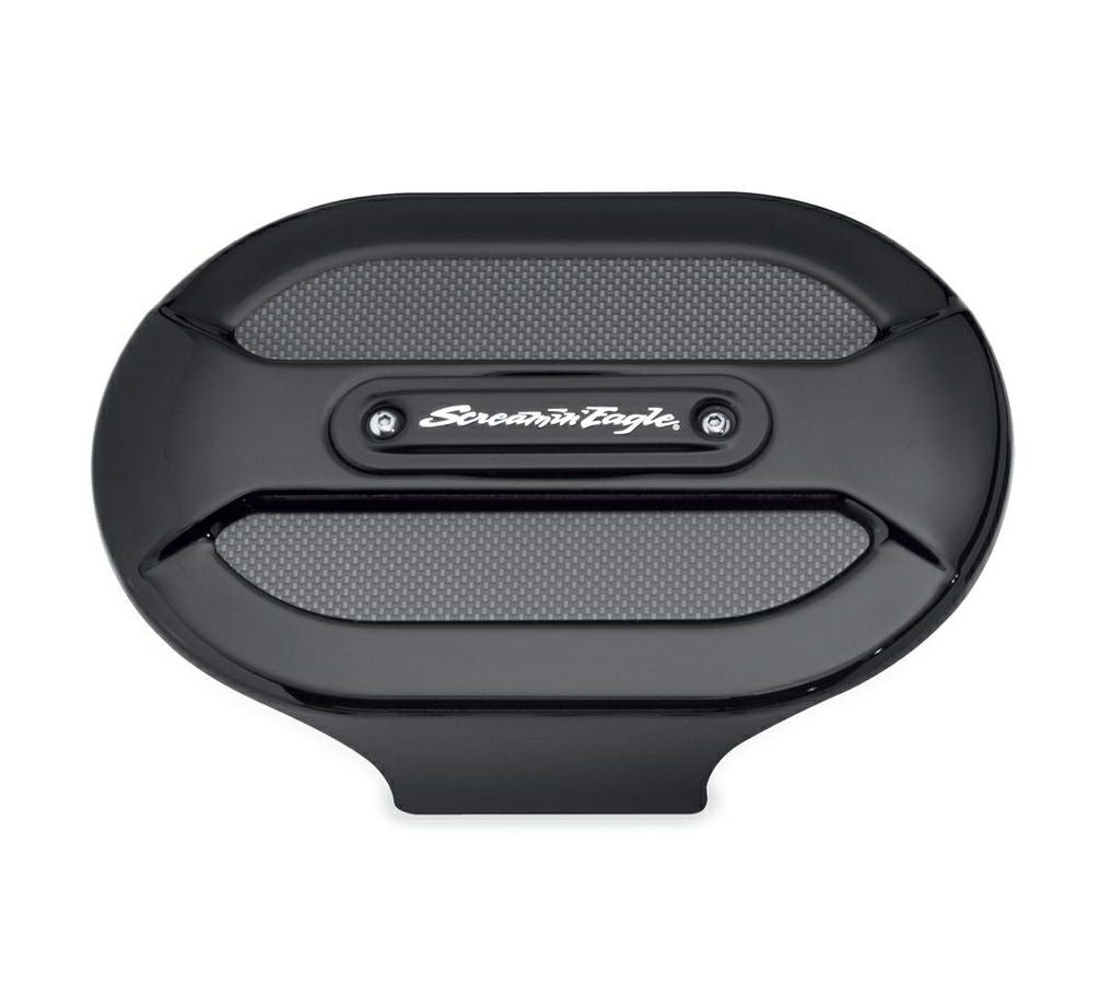 スクリーミンイーグル・ベンチレーターエリート　エアクリーナーカバー　グロスブラック-01
