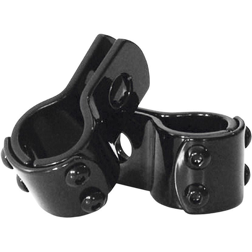 3ピース　スピーカーマウントクランプ　1インチ用　ブラック-01