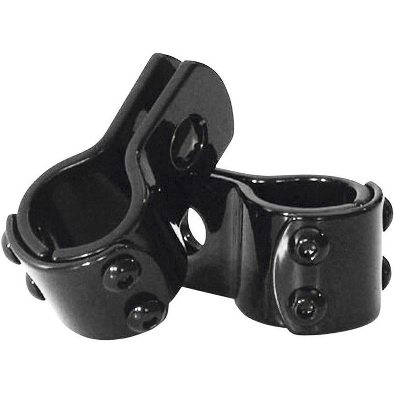 3ピース　スピーカーマウントクランプ　1インチ用　ブラック-01