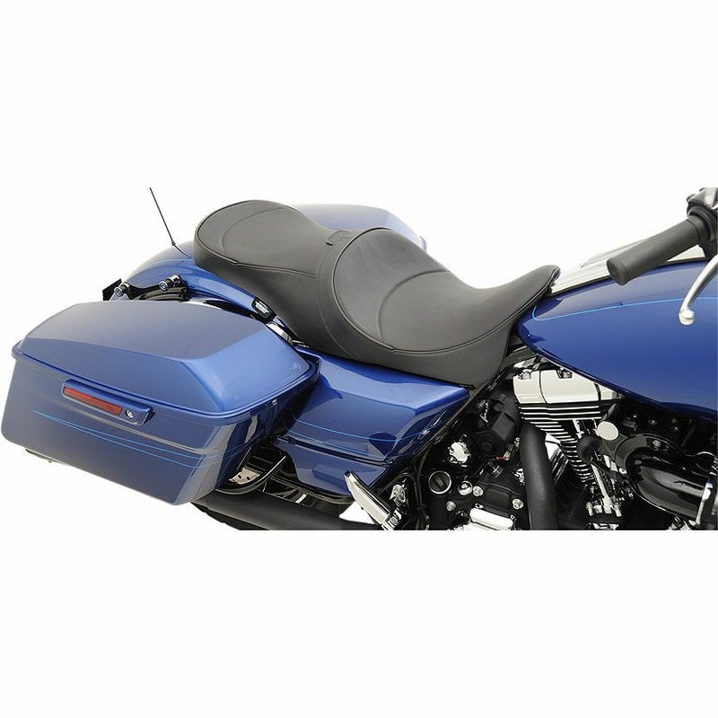Drag Specialties フォワードポジション ロープロファイルシート マイルドスティッチ-01