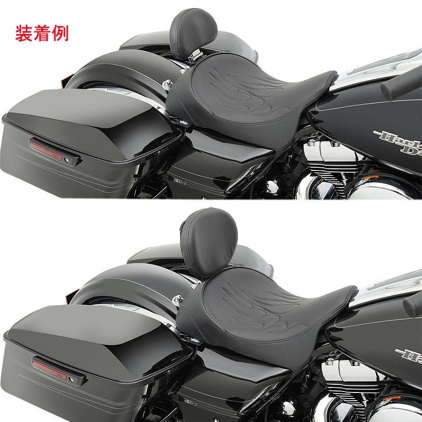 Drag Specialties ソロシート Flame-02