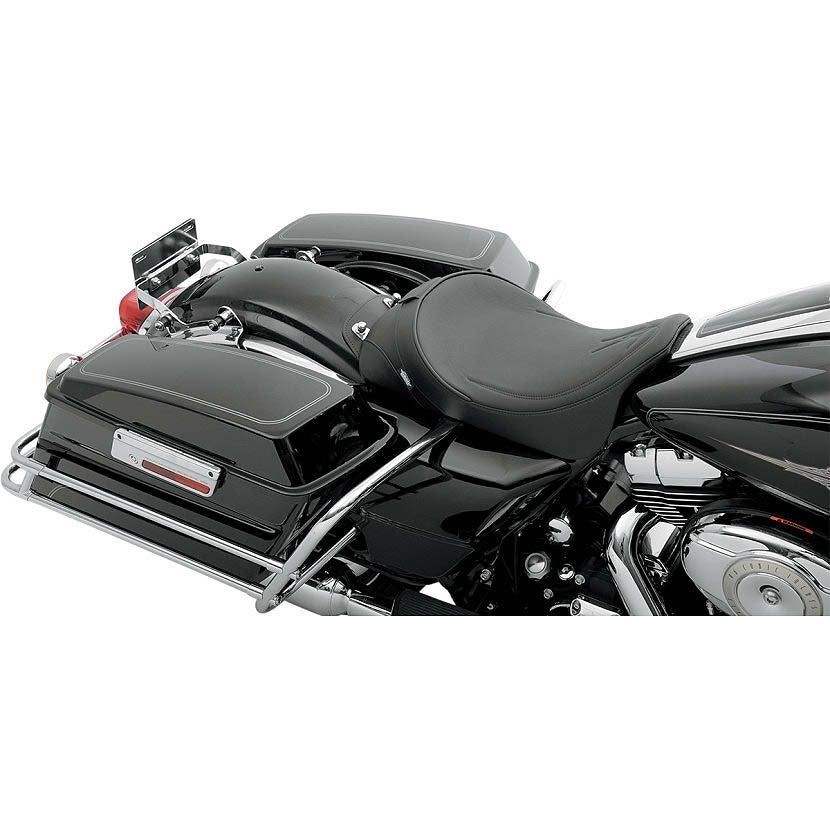 Drag Specialties ソロシート ブラックピンストライプ-01