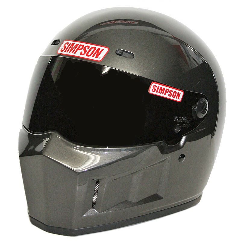 SIMPSON スーパーバンディット13 ガンメタ |ハーレーパーツ専門店 HDパーツ