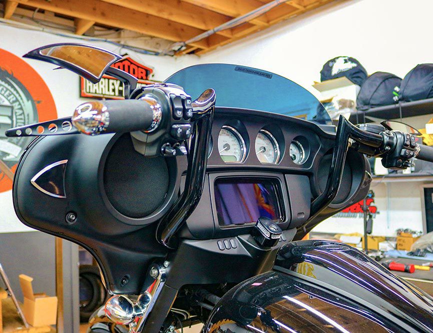 Paul Yaffe モンキーバガーバー 配線済 10インチ ブラック |ハーレー