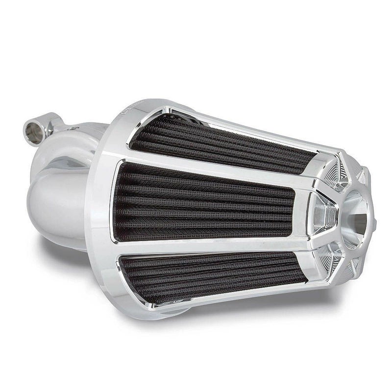 Arlenness MonsterSucker 乾式エアクリーナーキット Beveled クローム-01