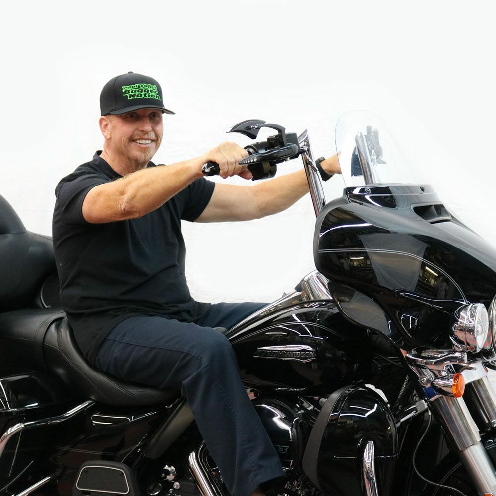 PAUL YAFFE　16インチ　モンキーバガーバー　クローム-02