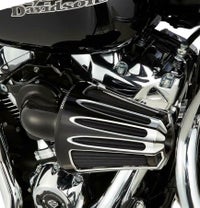 Arlenness MonsterSucker 乾式エアクリーナーキット Deep Cut ブラック-04