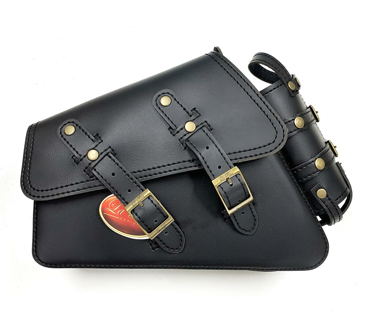 La Rosa Design スポーツスター スイングアームバッグ　ボトルホルダー付き-01