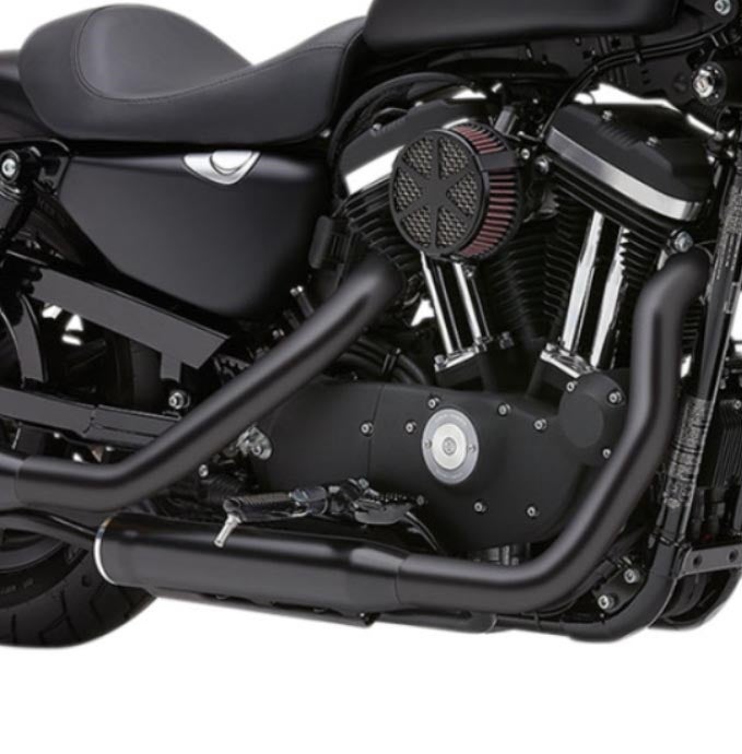 SALE】6031HSRB スポーツスター用ブラック・ヒートシールド エキパイ用