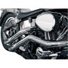 LA Choppers カスタムマフラー レーザーチップカット クローム-01