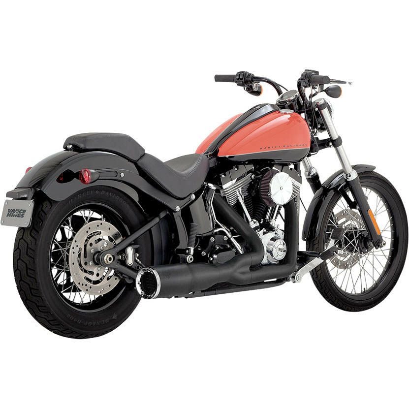 バンス＆ハインズ （VANCE&HINES） HI-OUTPUT 2in1 ショート ブラック