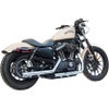 firebrand Rip-Rod 2.25インチ スリップオンマフラー クローム/ブラック-01