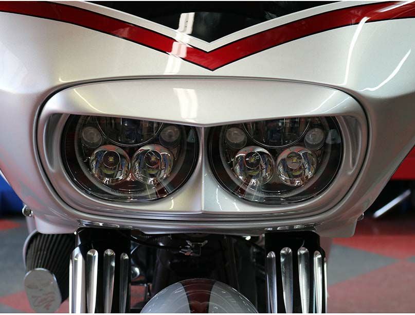 Paul Yaffe Scoowl フェアリングエクステンション 1998～2013 ロードグライド-03