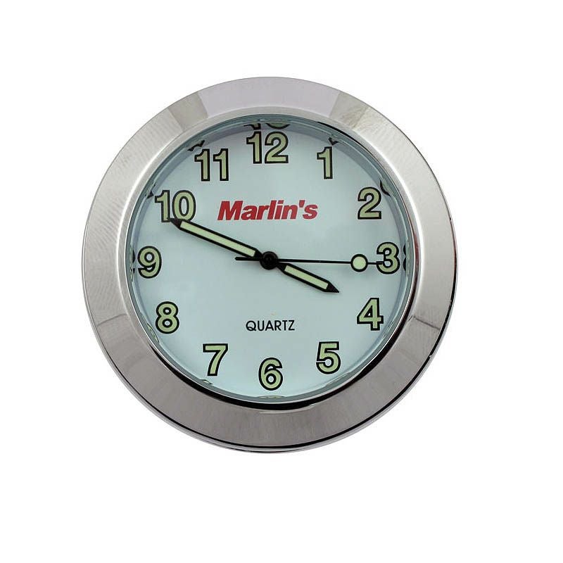 Marlin's 防水時計 ホワイトフェイス　ハンドルバーマウント-02