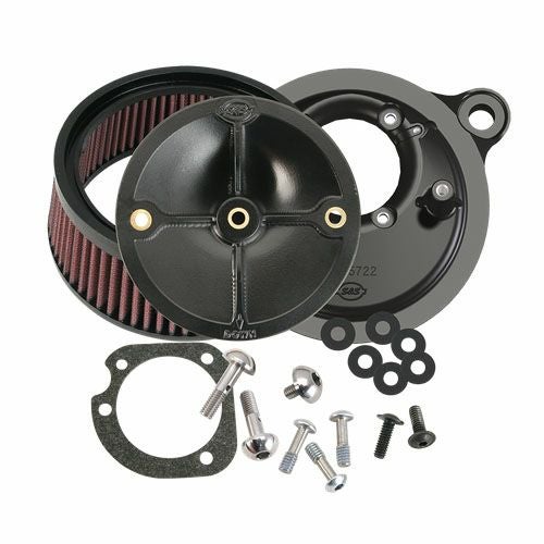 S&S Cycle エアクリーナー ハーレー　電子スロットル用　格安 S＆S SUPER STOCK・STEALTH エアクリーナーキット 電子制御スロットル