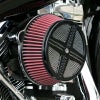 LA Choppers　XXX  エアクリーナー ブラック　ツインカムTBW用-01