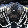 LA Choppers　XXX  エアクリーナー ブラック　ツインカム用-01