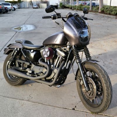 LA Choppers　XXX  エアクリーナー ブラック-02