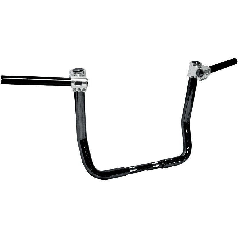 Klock Werks 1.25インチ クリップハンガーハンドル　10インチ　ブラック/クローム-01