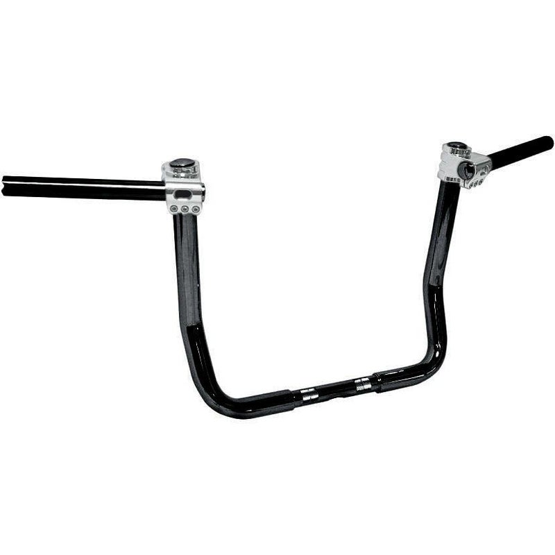 Klock Werks 1.25インチ クリップハンガーハンドル　10インチ　ブラック/クローム-01