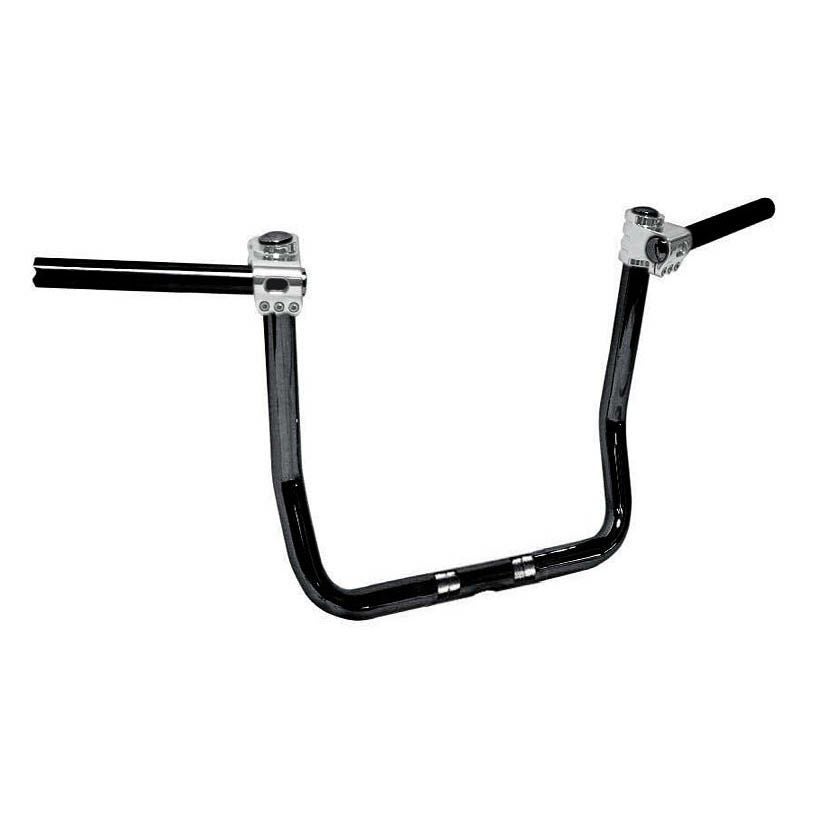 Klock Werks 1.25インチ クリップハンガーハンドル 10インチ ブラック/クローム-01