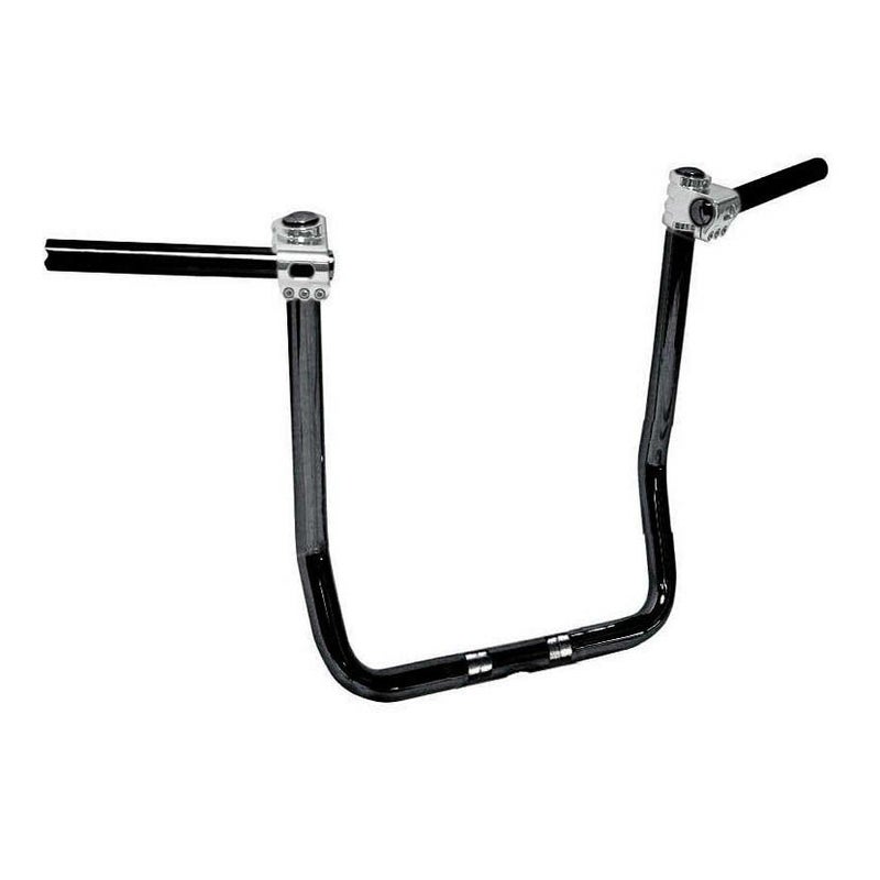 Klock Werks 1.25インチ クリップハンガーハンドル 14インチ ブラック/クローム-01