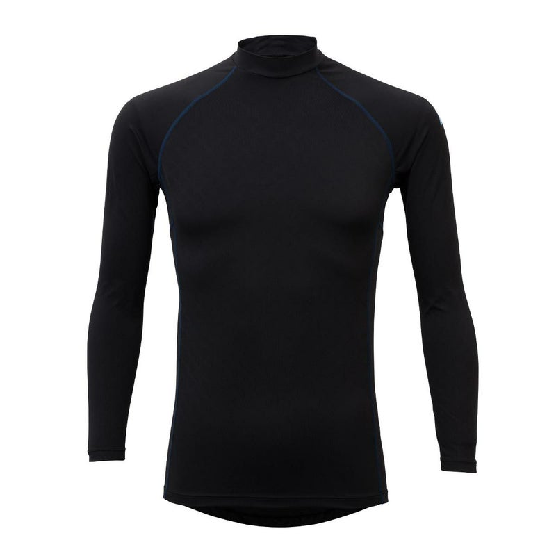 FREEZETECH 冷却インナーシャツ長袖　ローネック　ブラック-01