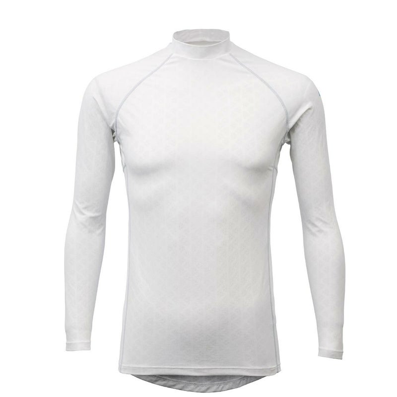 FREEZETECH 冷却インナーシャツ長袖　ローネック　ホワイト-01
