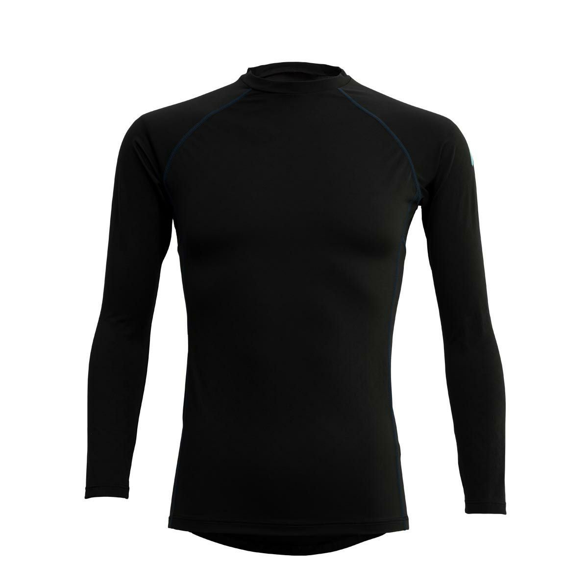FREEZETECH 冷却インナーシャツ長袖　クルーネック　ブラック-01