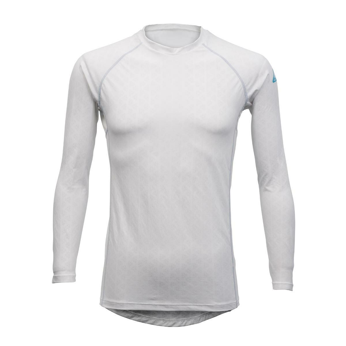 FREEZETECH 冷却インナーシャツ長袖　クルーネック　ホワイト-01