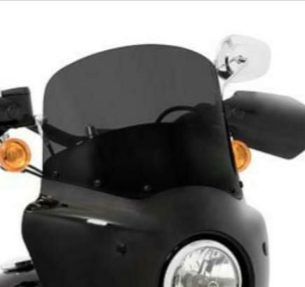 メンフィスシェード ロードウォリアー用ウインドシールド ブラック