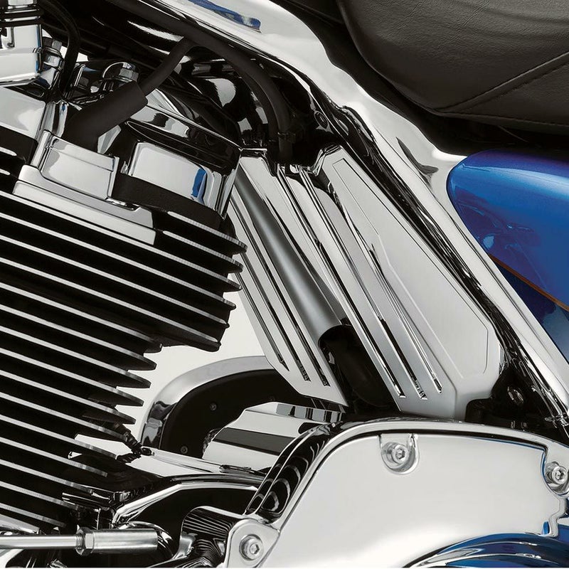 クリアキン Precision スパークプラグワイヤーカバー　クローム-01