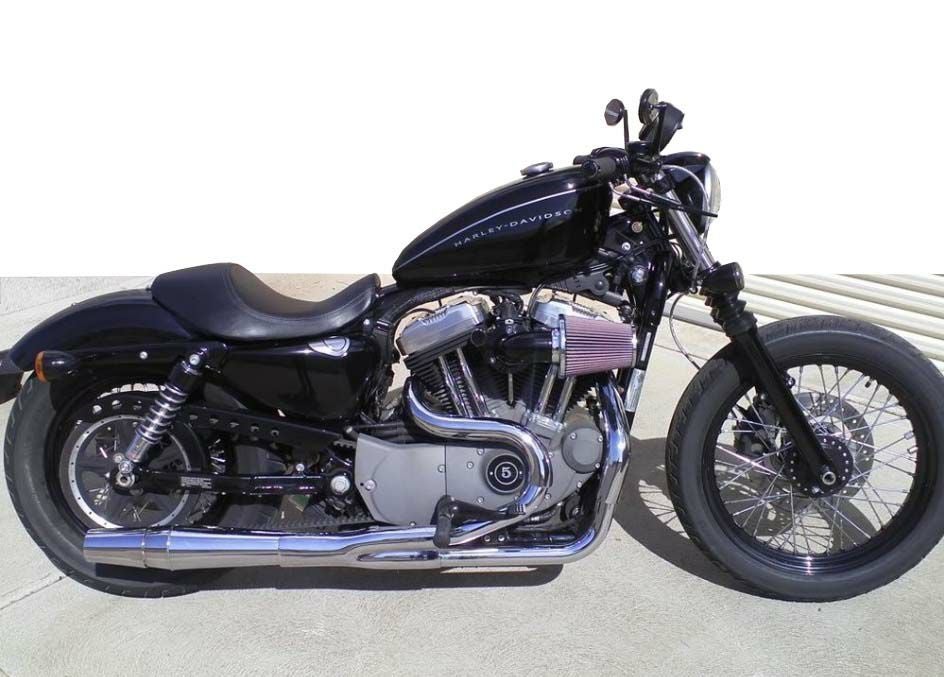 RED THUNDER EXHAUST フルエキ ポリッシュ スポーツスター用 |ハーレー