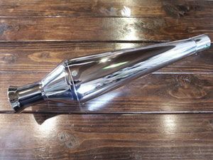 車坂下オリジナル トランペットマフラー ハーレー汎用 |ハーレーパーツ
