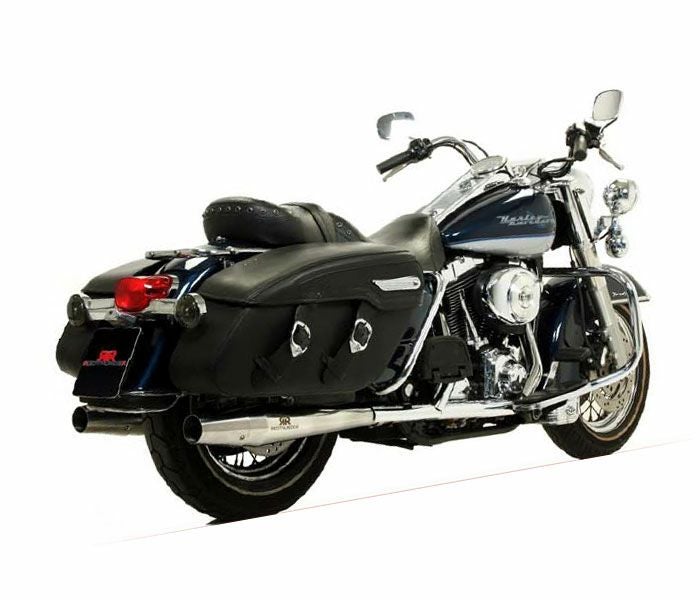 RED THUNDER EXHAUST スリップオン ブラック ツーリング用-02