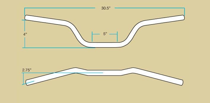 Biltwell Tracker High ハンドル ブラック-03