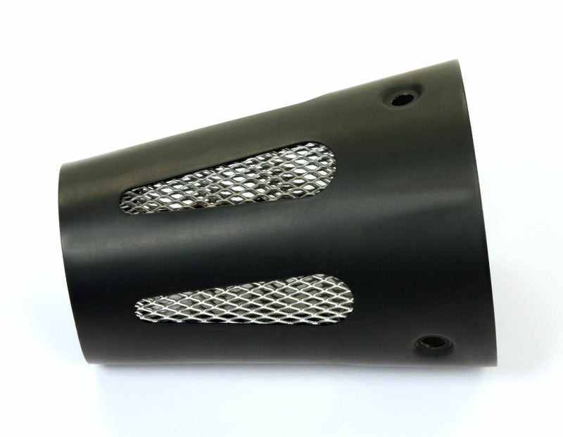 RED THUNDER EXHAUST グリッドエンドキャップ　ブラック-01