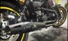 RED THUNDER EXHAUST グリッドエンドキャップ　サテン-02