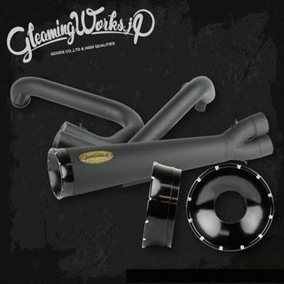 GLEAMING WORKS　SUS　バリトンマフラー2in1 コントラスト-01